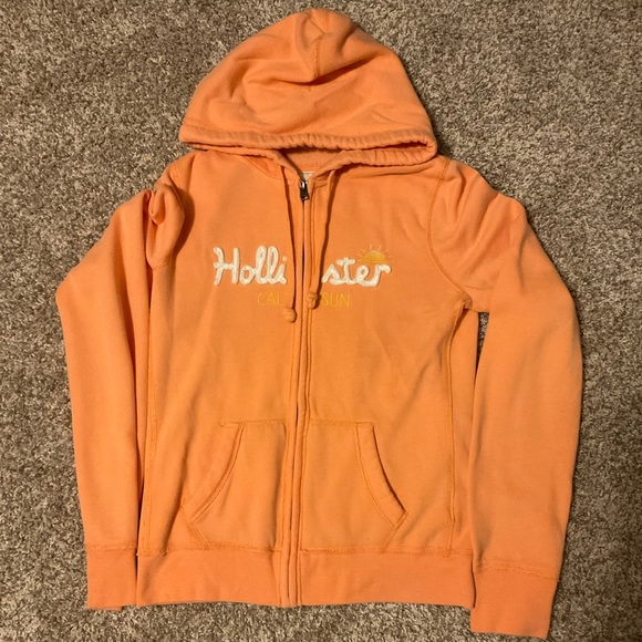 Hollister Tops - Hollister graphic logo hoodie